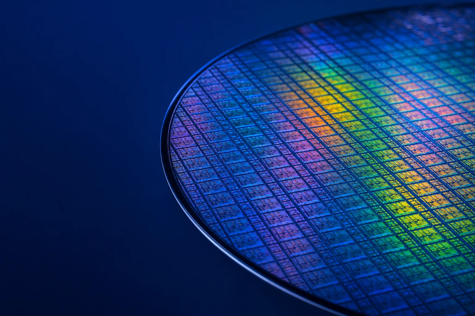 Silicon wafer for integrated circuit design